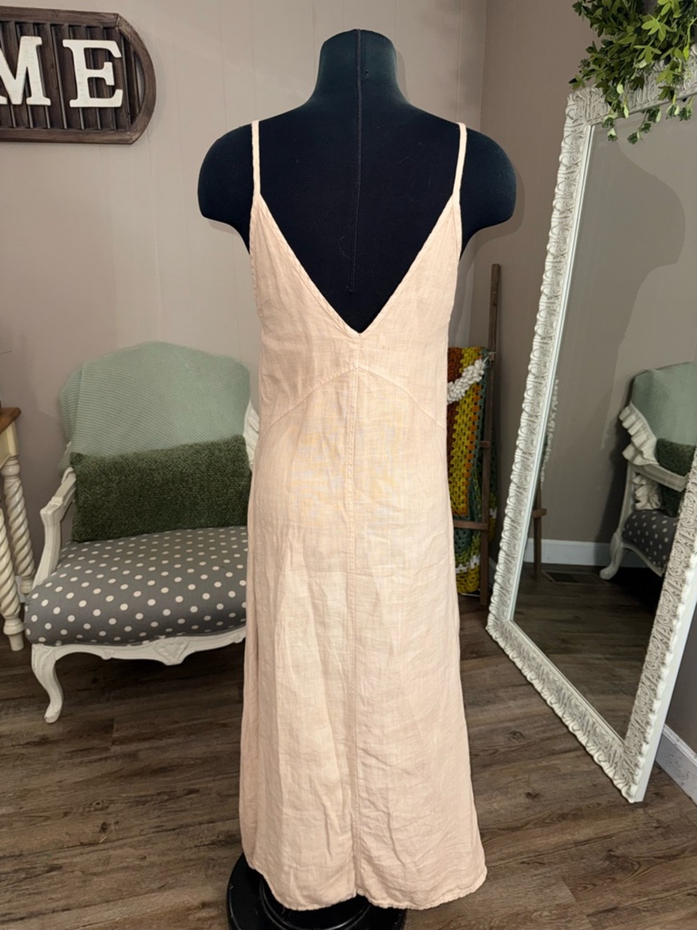 Zara • ZW Collection Linen Maxi/Midi Dress - Picture 11 of 14
